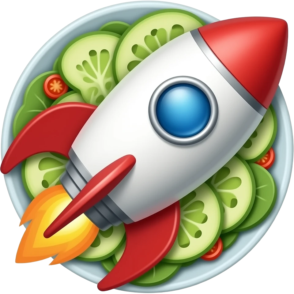 rocket salad emoji