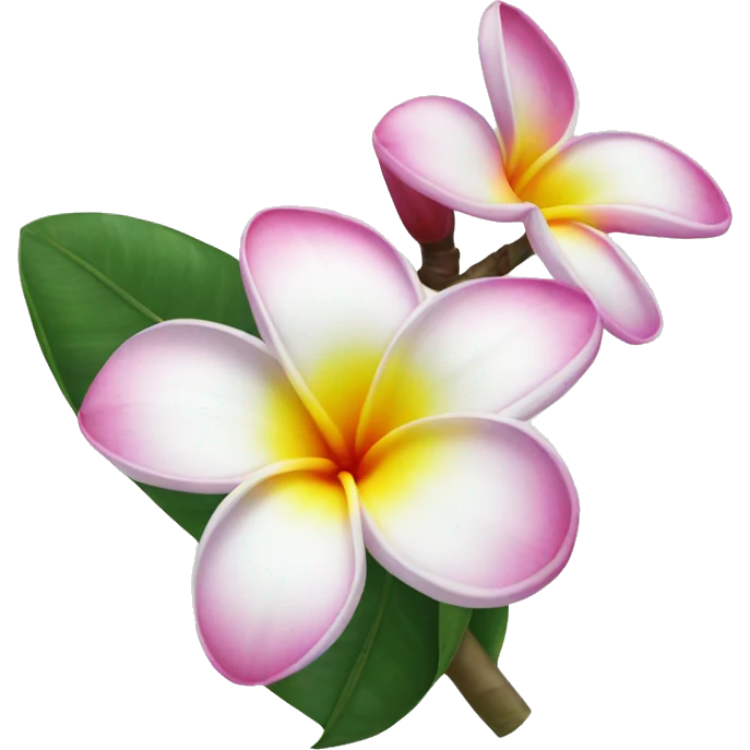 Frangipani emoji