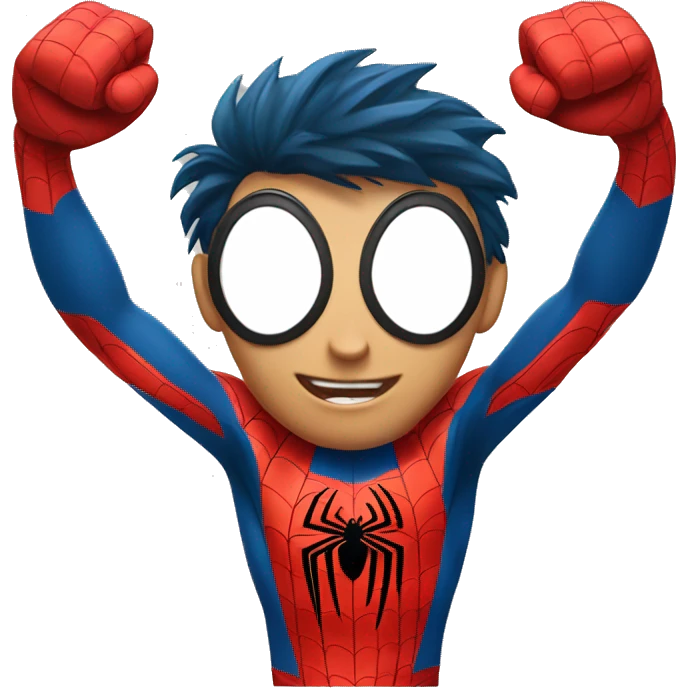 Spider-Man with thumbs up emoji