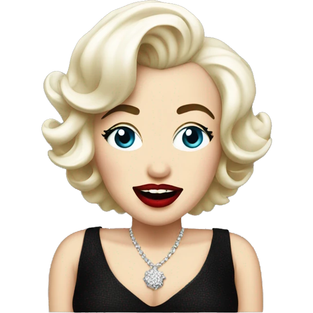 Marilyn Monroe emoji