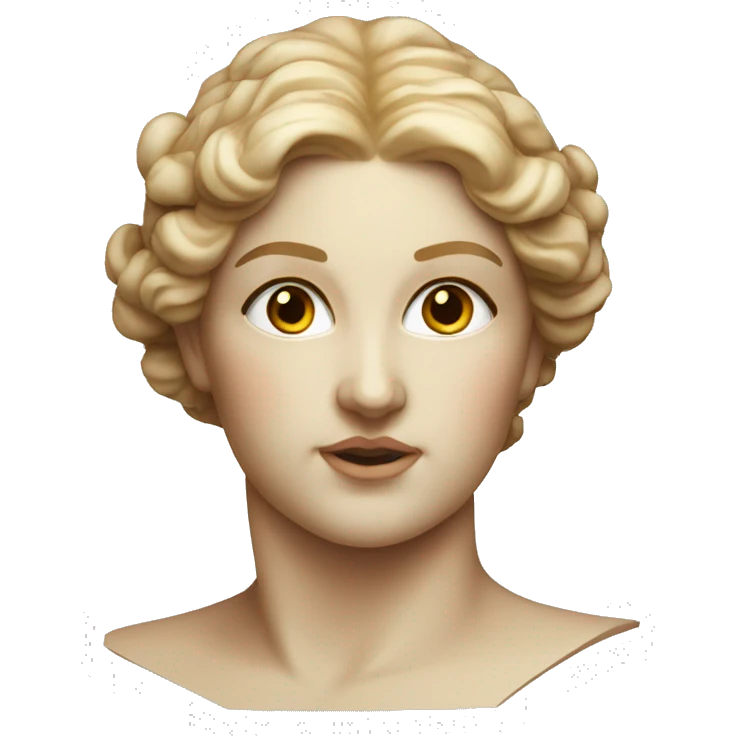 bust of aphrodite emoji
