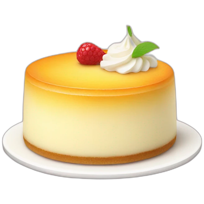 Japanese cheesecake emoji