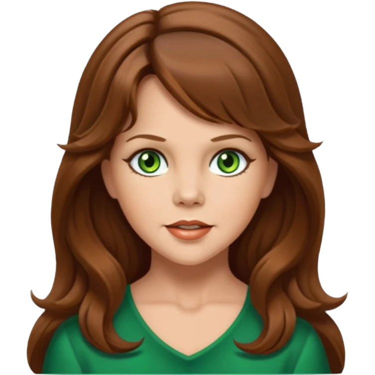 Linda Blair with long hair emoji