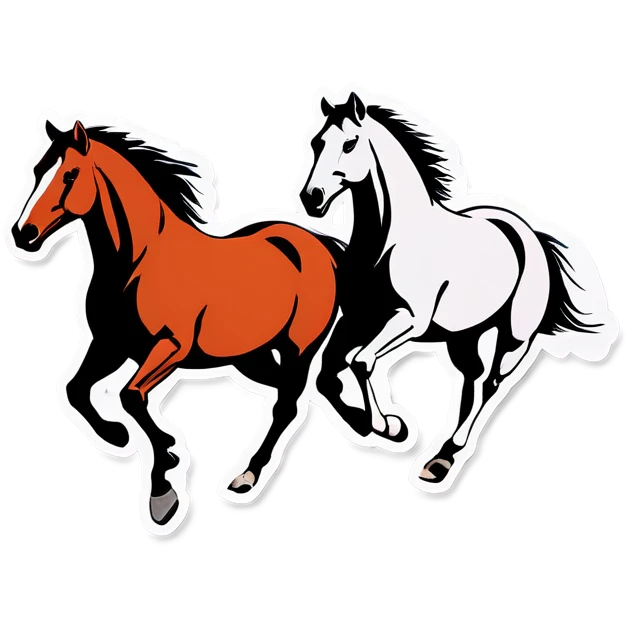 Horses emoji