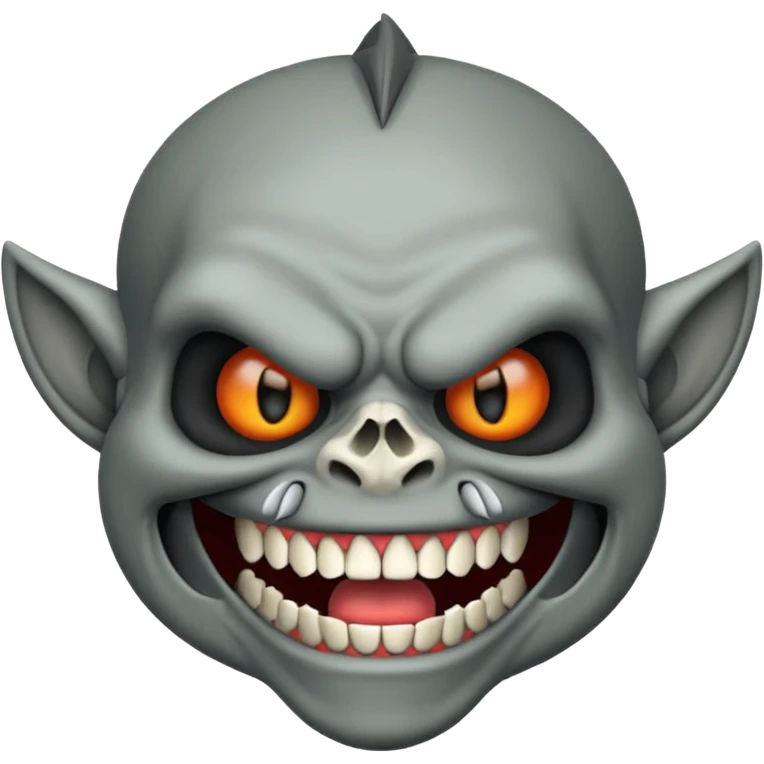 skull face troll emojie emoji