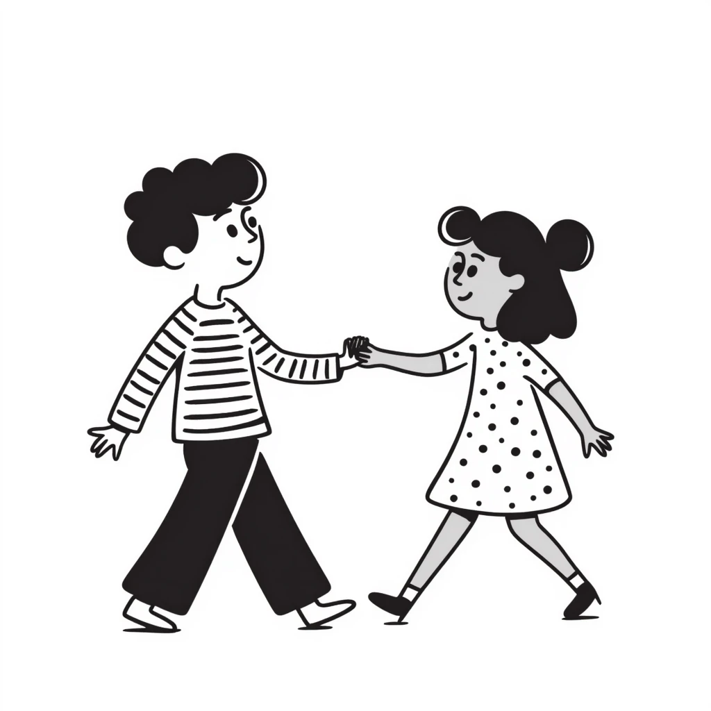 boy and girl holding hands emoji
