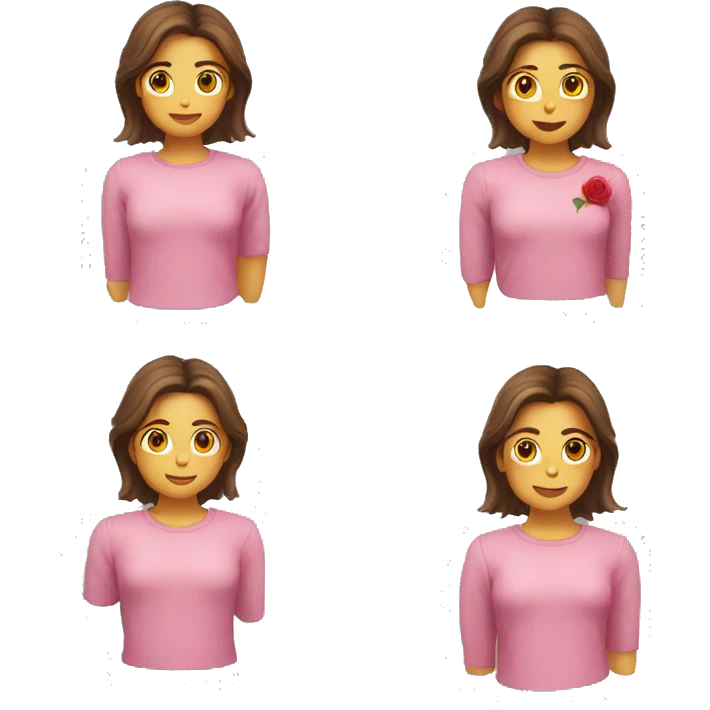 corazón rosa emoji