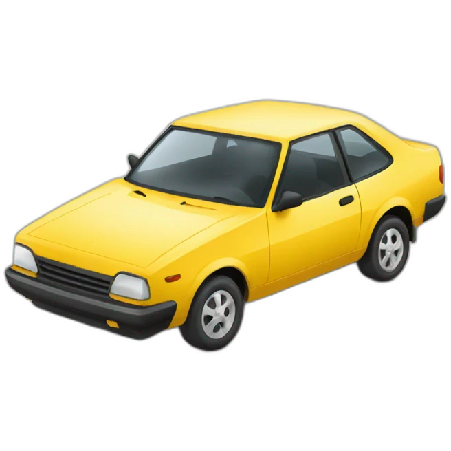 Voiture de course emoji