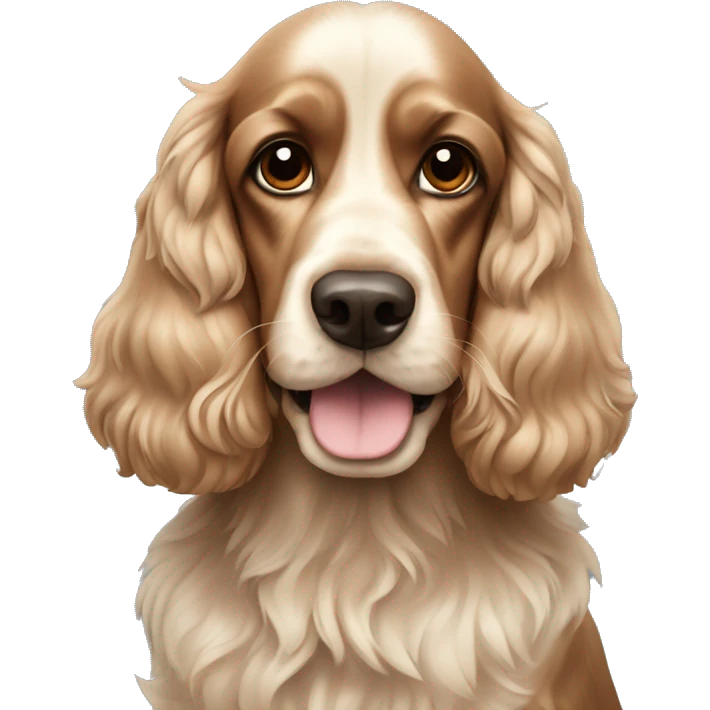 Cocker spaniel emoji