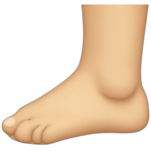 foot emoji