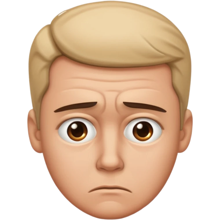 Disappointed emoji