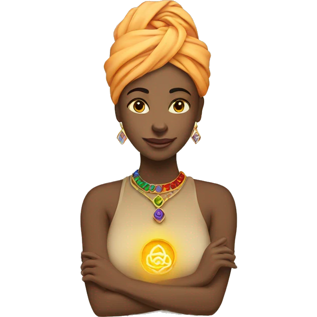 7 chakra woman emoji