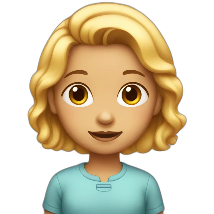little girl emoji