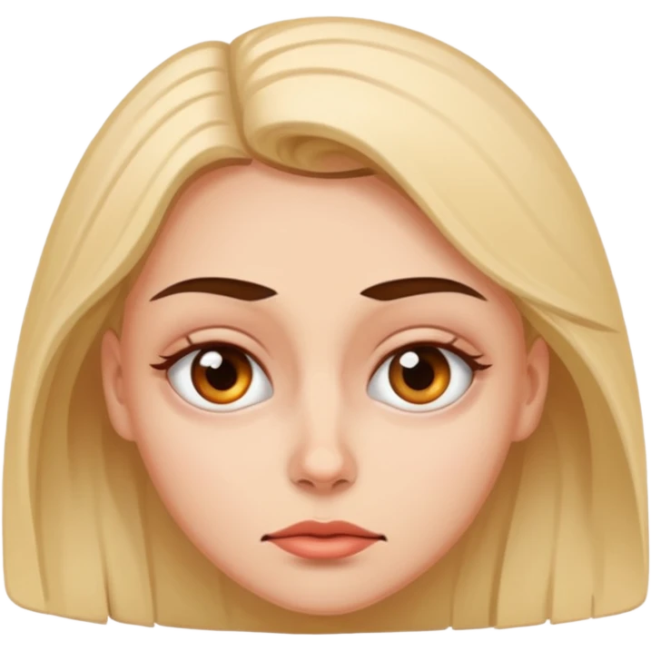 Stupid bitch with a very bad lazy eye emoji