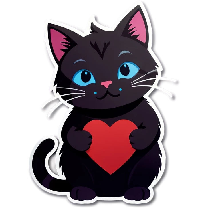 cat with heart  emoji