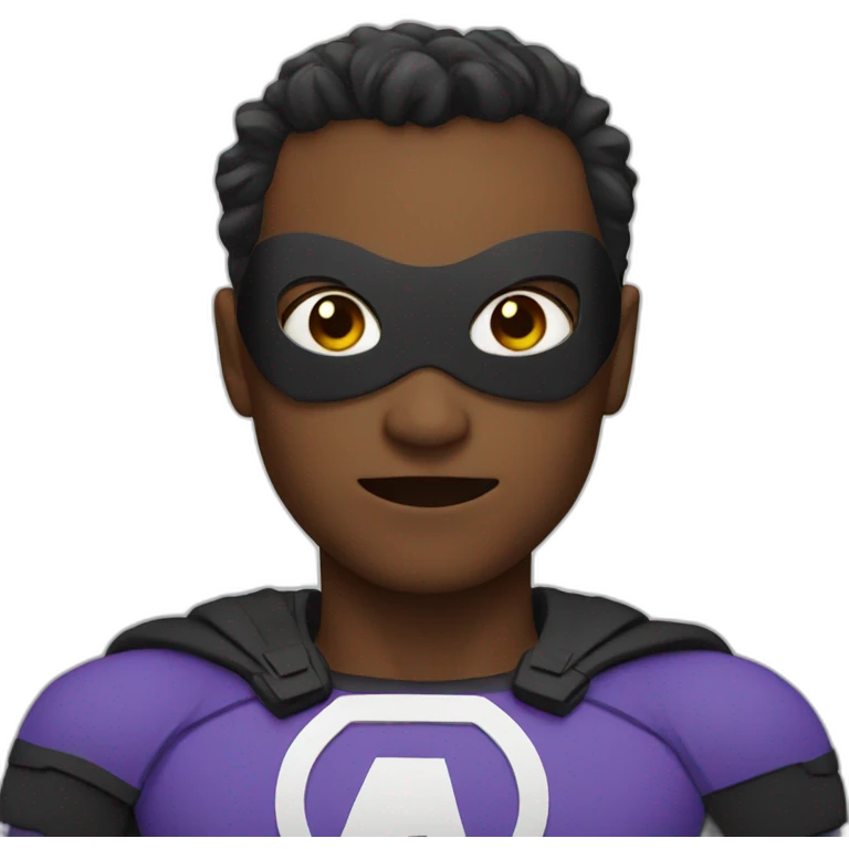 superhero emoji