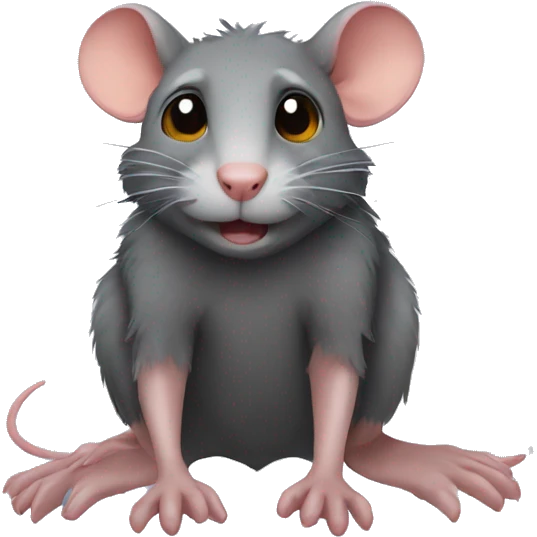 rat paws emoji