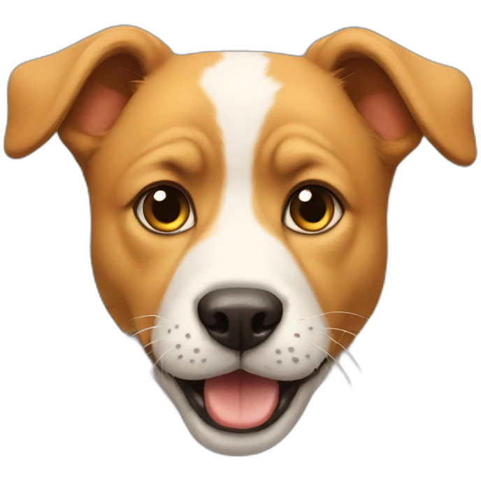 dog likes a cat emoji