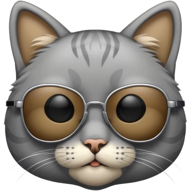Cat wearing sunglasses emoji