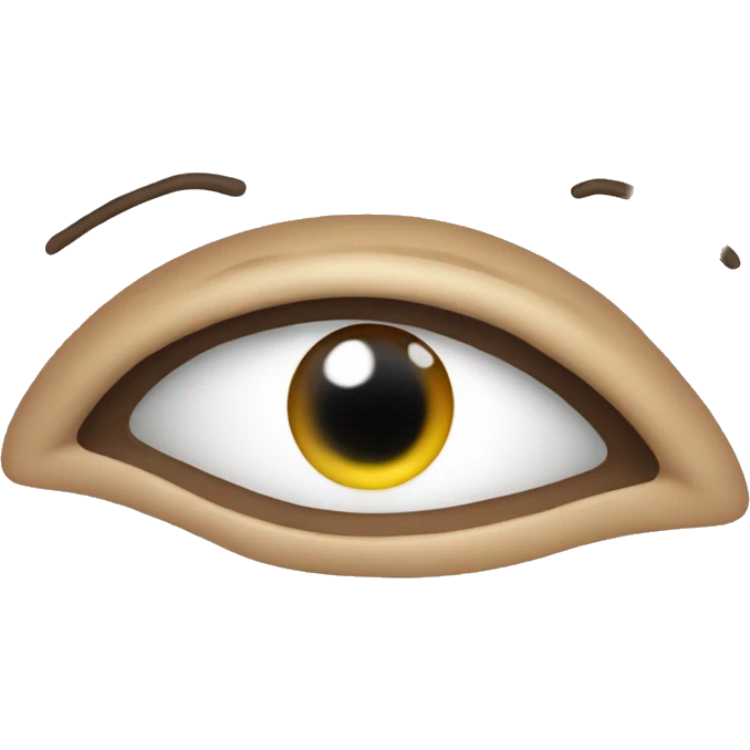 Eye twitching emoji