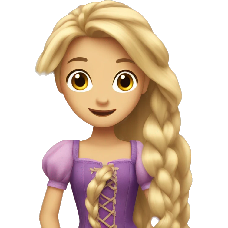 Rapunzel emoji
