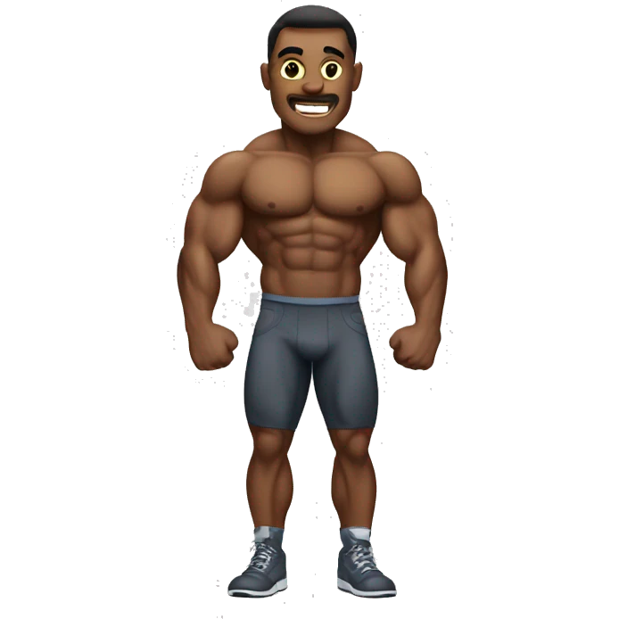 bodybuilder emoji