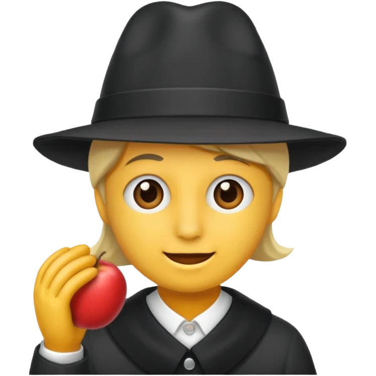 Fait une personne avec un chapeau de fête  emoji