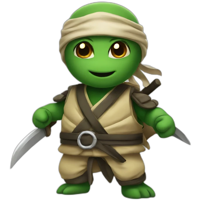 Tortue ninja emoji