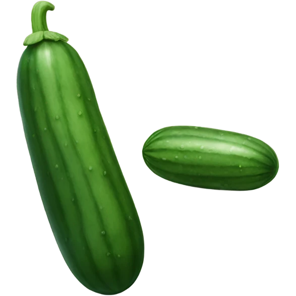 big cucumber emoji