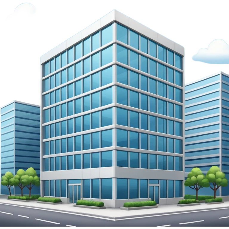 modern office building emoji