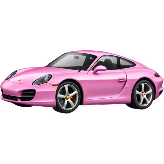 pink porsche emoji