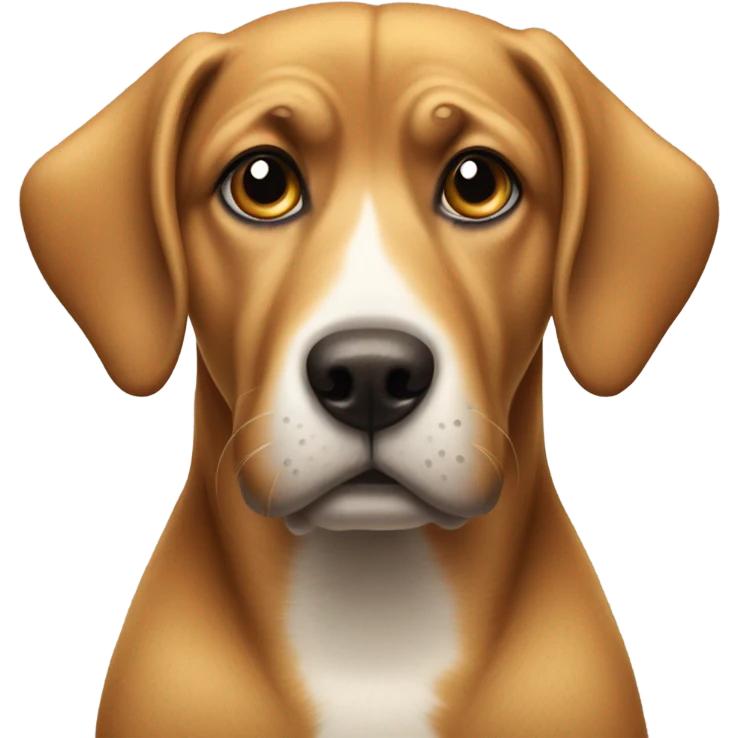a dog confused emoji
