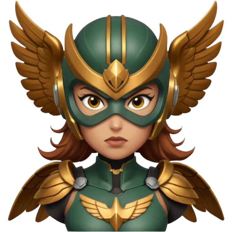 Hawkgirl from Justice League emoji