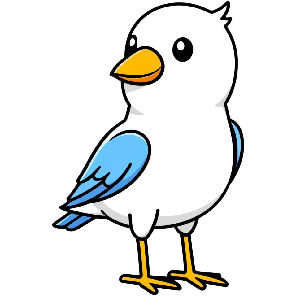 Bird with human body  emoji