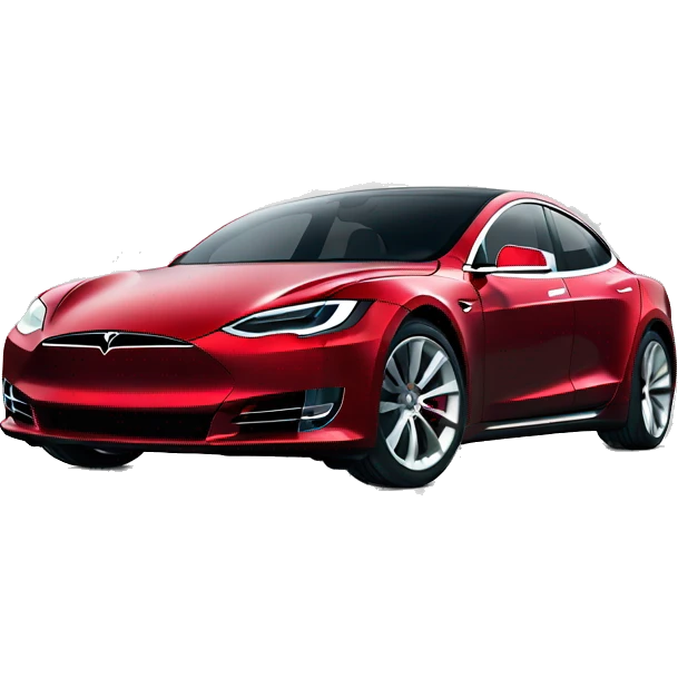 fast tesla car emoji