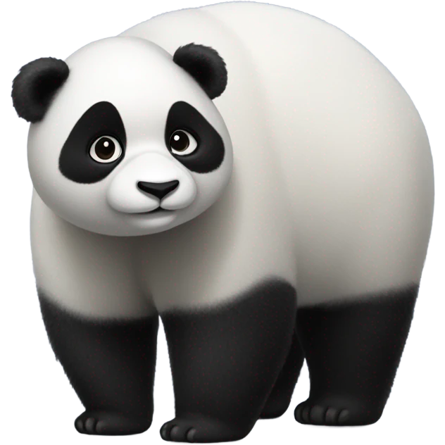 Panda butt emoji