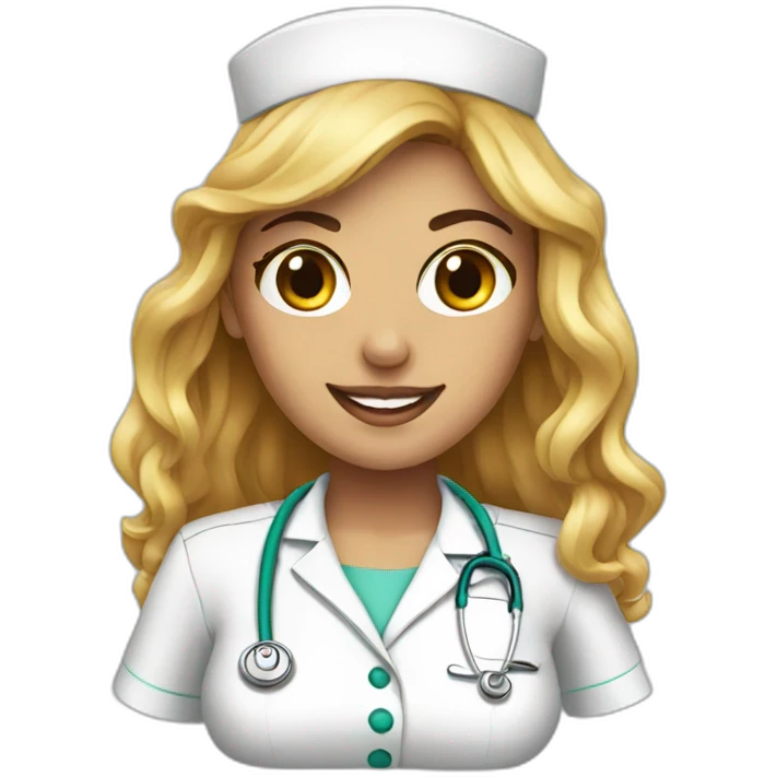 Sexy nurse emoji