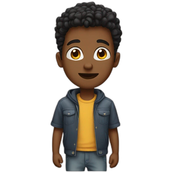 Attitude boy emoji