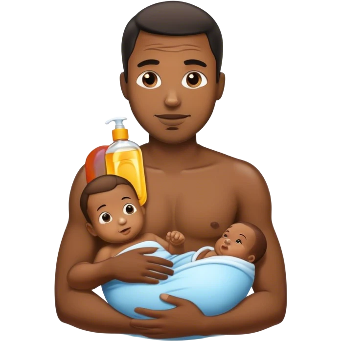 p diddy with baby oil emoji