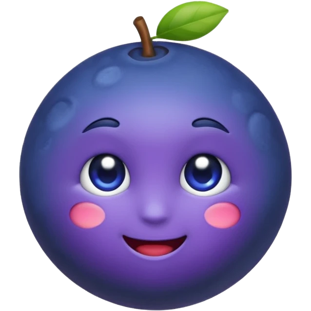 Un emoji fruit myrtille emoji