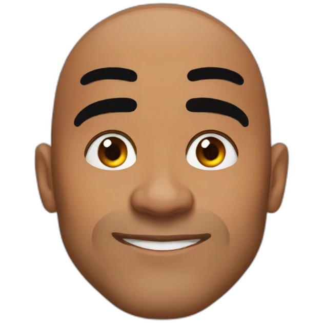 Dwayne johnson eyebrow emoji