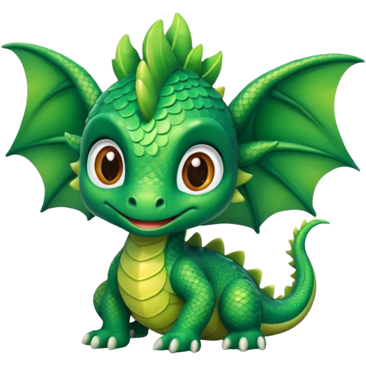 cute baby dragon emoji