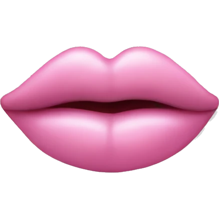 Pinky lips emoji
