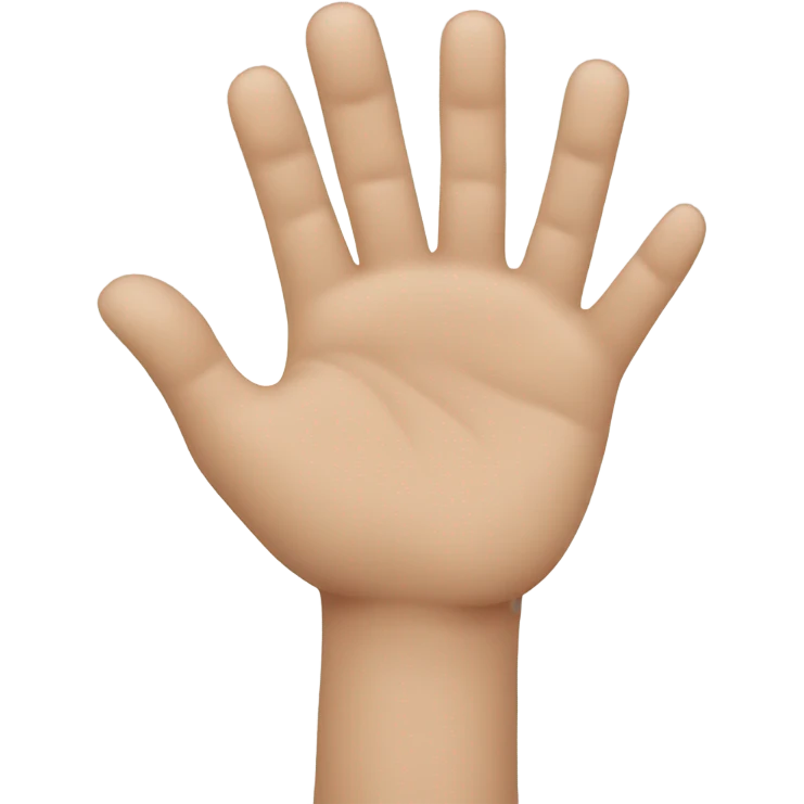 Hand to my fave emoji