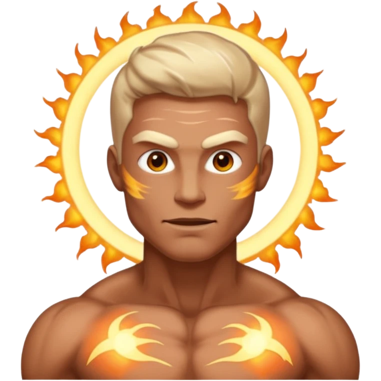 A man with Aura emoji