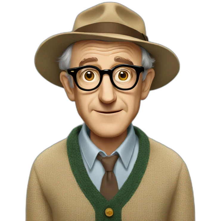 woody allen emoji