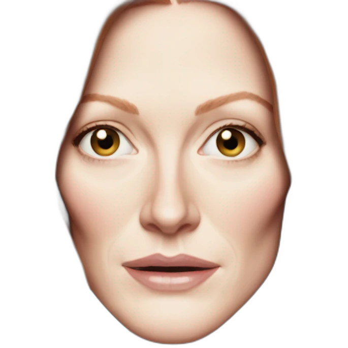 Julianne Moore face emoji