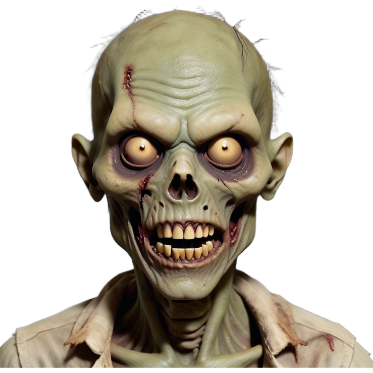 Cinematic Realistic WoW undead friendly zombie Portrait, head tilted dramatically with an exaggeratedly amused expression, blending grim determination with a touch of sardonic humor. His withered pallid skin and weathered, muted attire are rendered with lifelike detail and dynamic lighting, high shine, dramatic yet whimsical, capturing an undead friendly zombie whose epic defiance is matched by an irreverent smirk. emoji