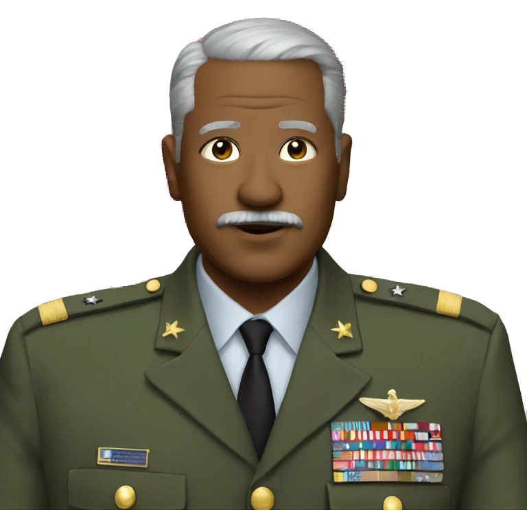 A military general emoji