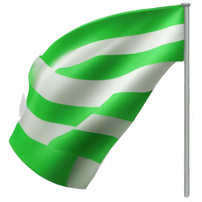 green flag emoji